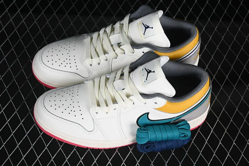 All categories Air Jordan Jordan series basketball shoes Air Jordan 1 Low G version pure original Air Jordan 1 Low AJ1 Joe 1 mandarin duck hook low-top cultural leisure sports sneakers HV4511-133
